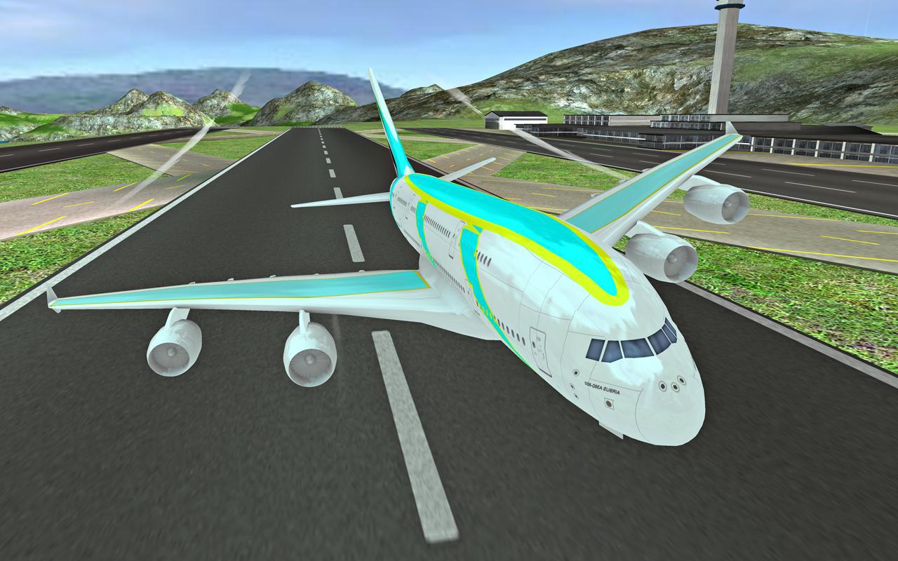 Fly Plane Flight 3D Airplane Simulator_截图_4