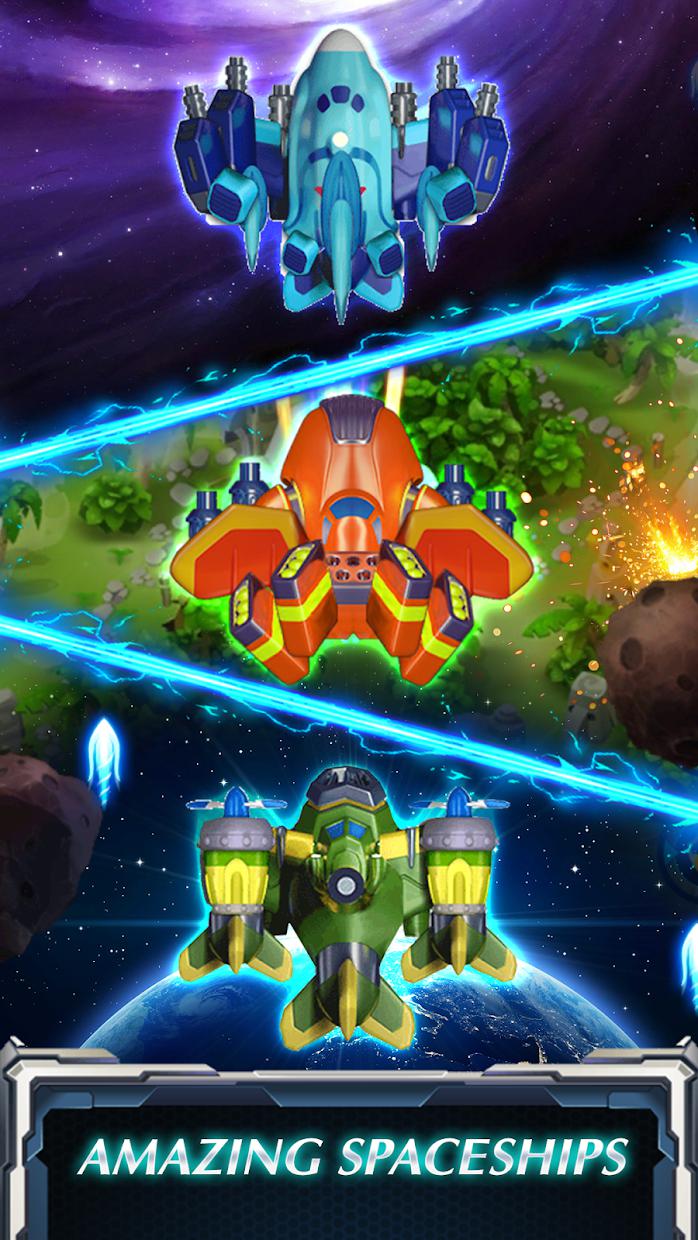 Galaxy Attack Wars - Space shooter 2D_游戏简介_图2