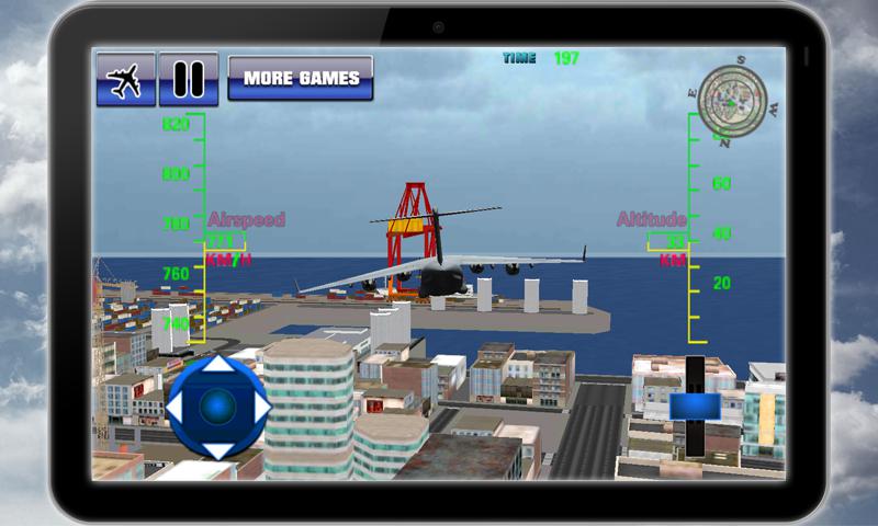 Transport plane simulator 3D!