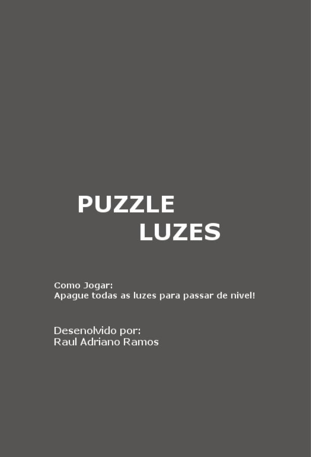 Puzzle Luzes PREMIUM