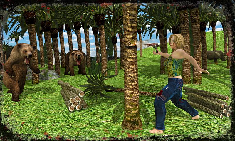 Mom Fighting: Survival Island Games_截图_2