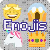 Color by numbers Emoji Pixel Art