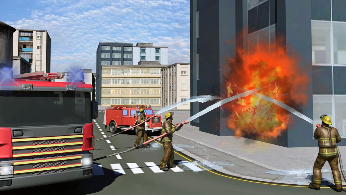 Real Hero FireFighter 3d Game_截图_3