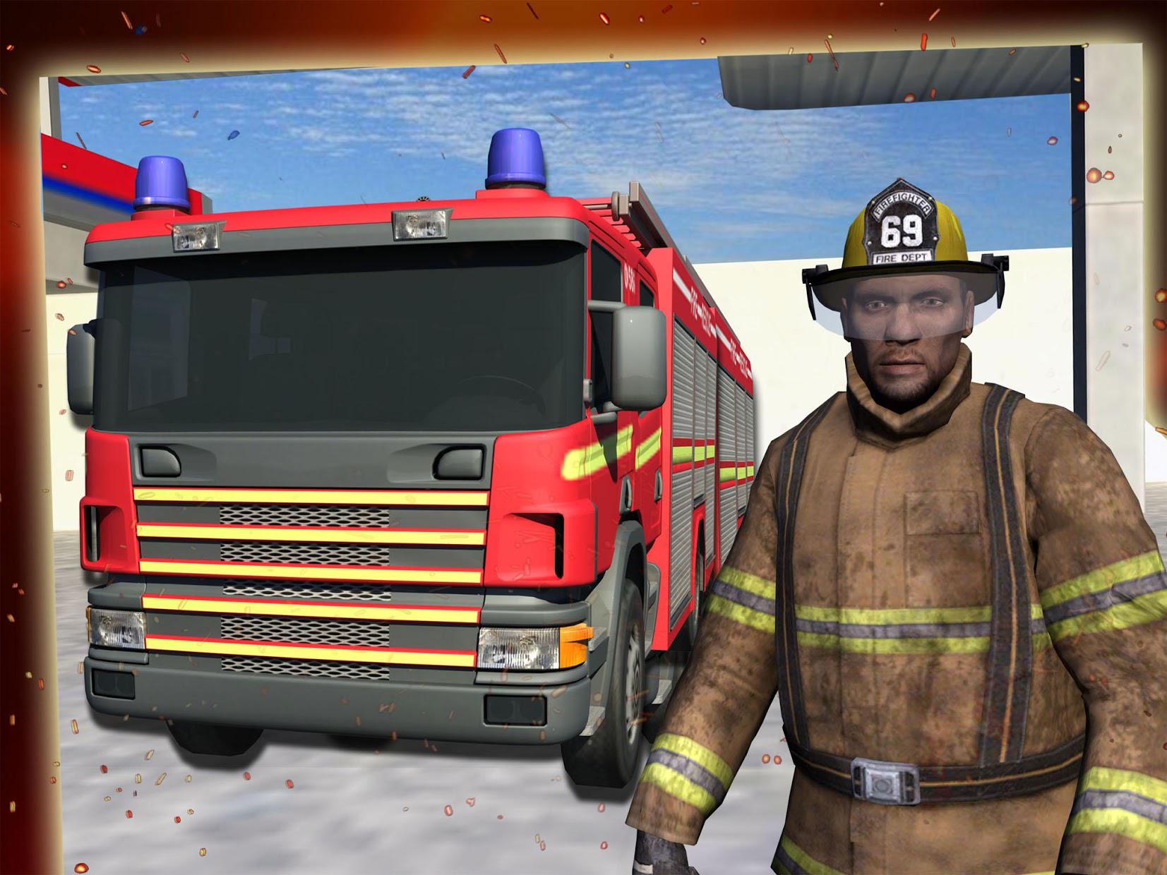 Real Hero FireFighter 3d Game_截图_5