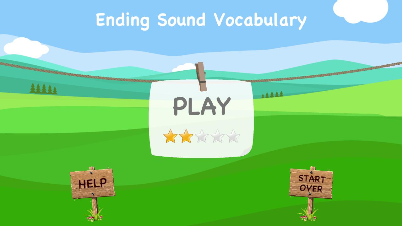 Ending Sound Vocabulary