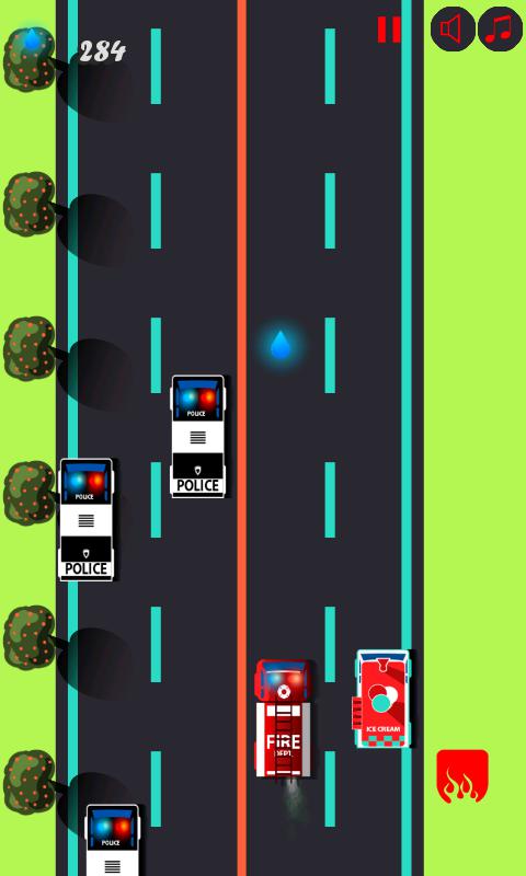 Cool Fire Truck Games for Kids_游戏简介_图2