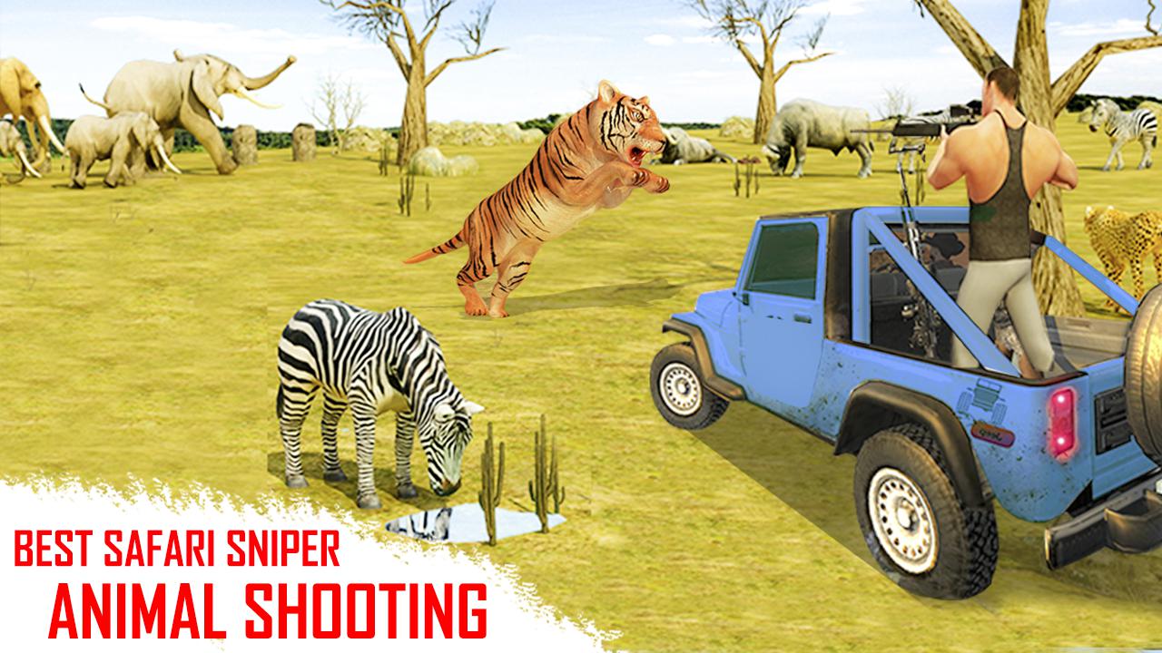 动物狩猎野生动物园狙击手丛林射击_截图_3