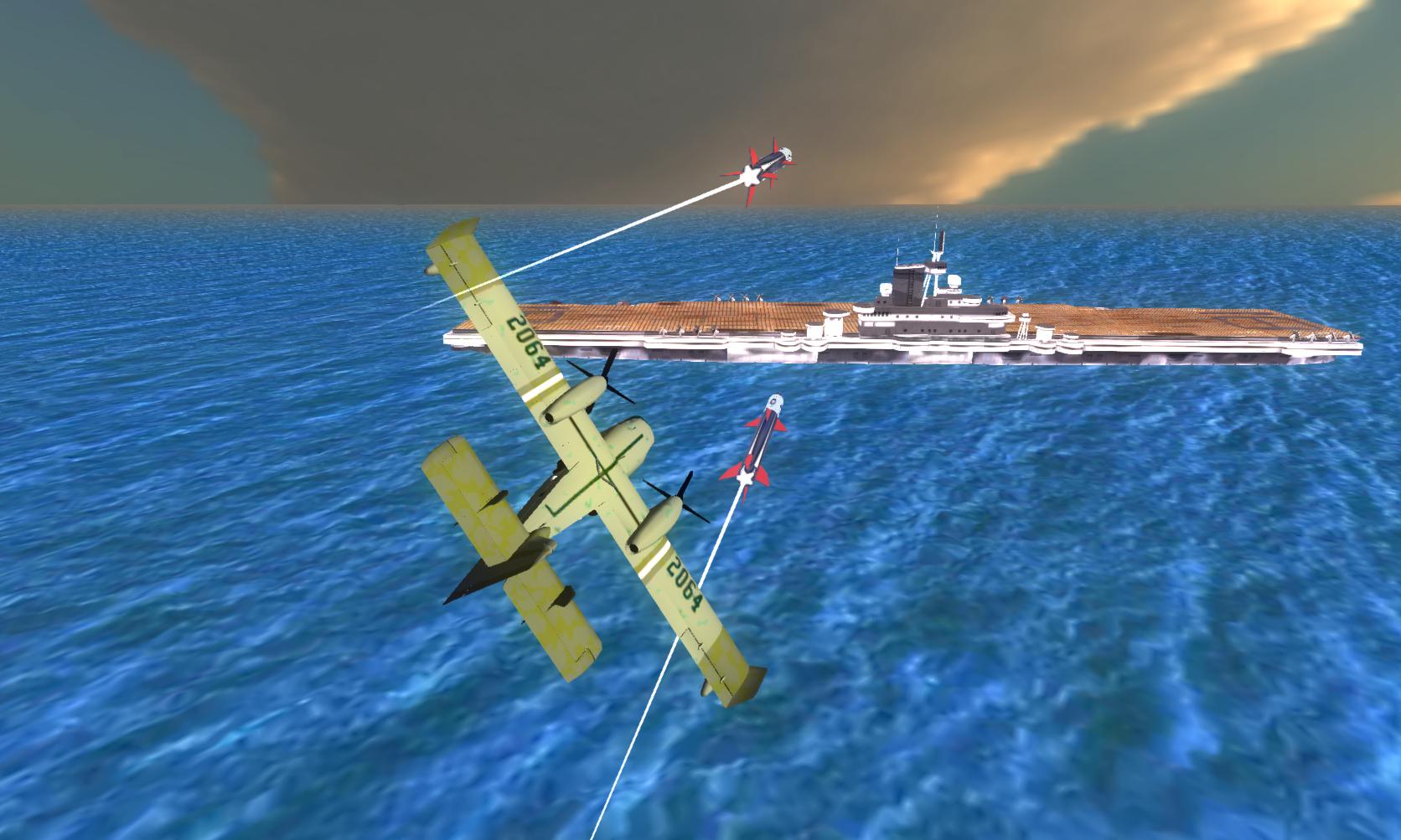 Bomber Plane Simulator 3D