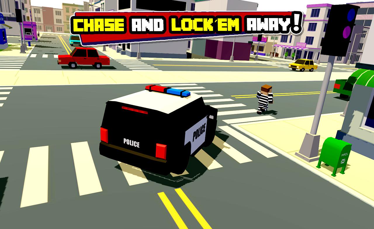 Blocky City Cop: Criminal Hunt_截图_3