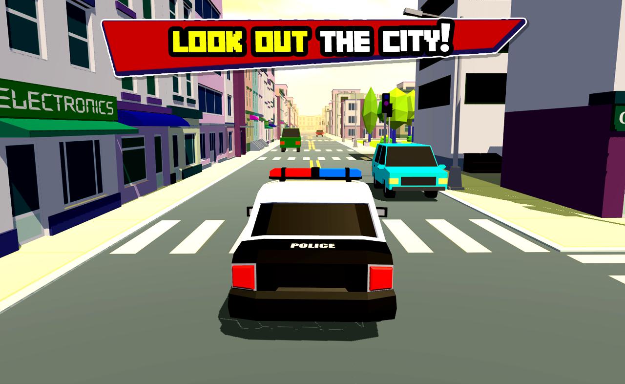 Blocky City Cop: Criminal Hunt_截图_5