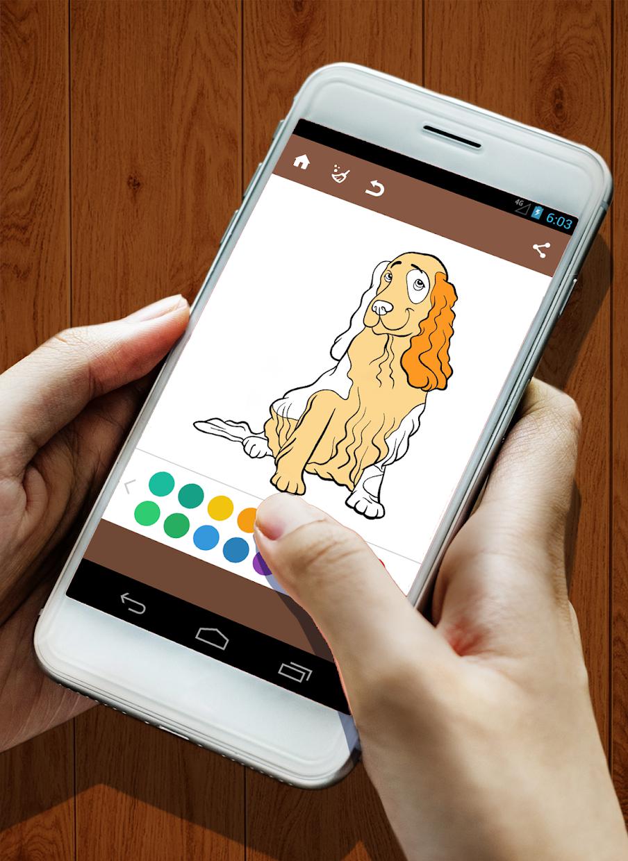 Dog Coloring Book_游戏简介_图3