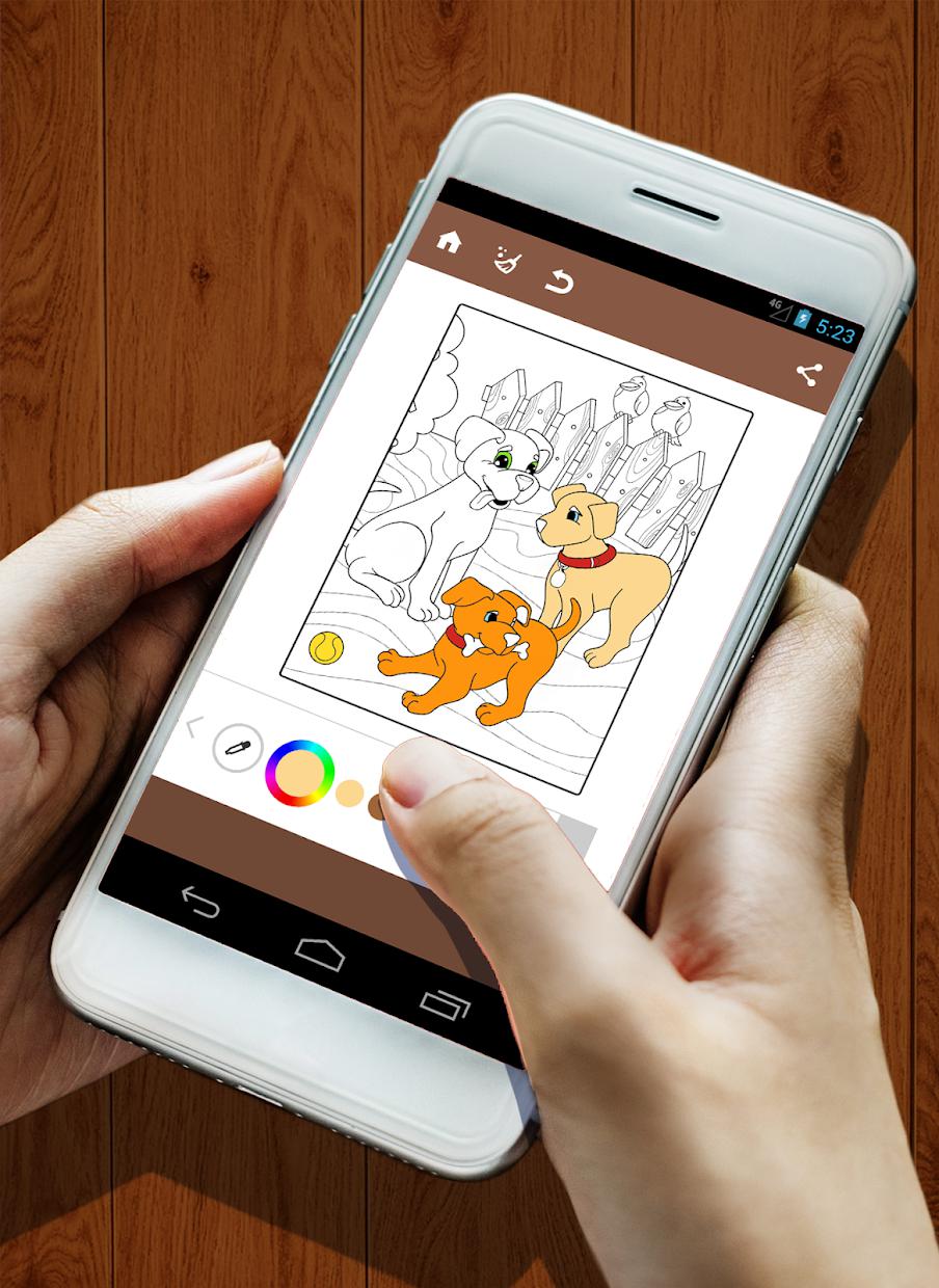 Dog Coloring Book_游戏简介_图4