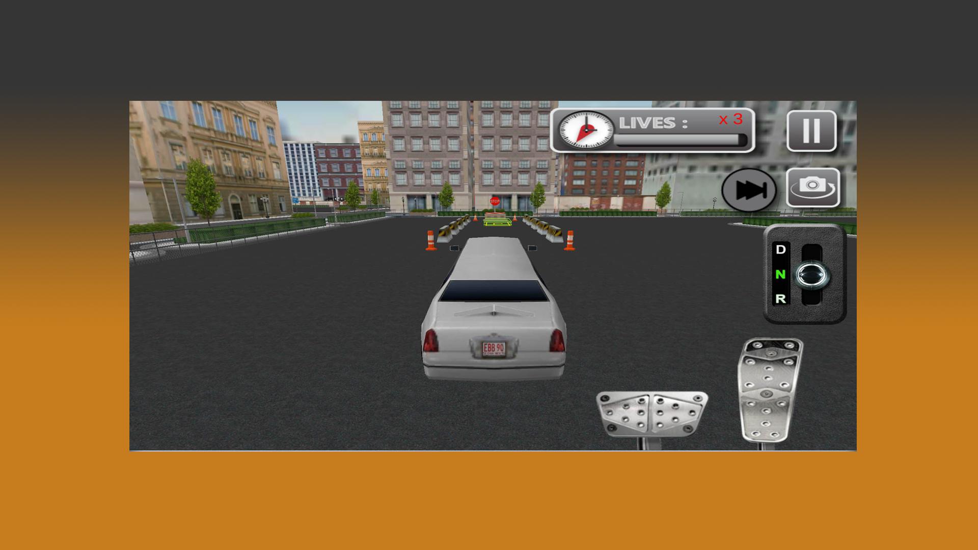 3D Limo Taxi Parking Simulator