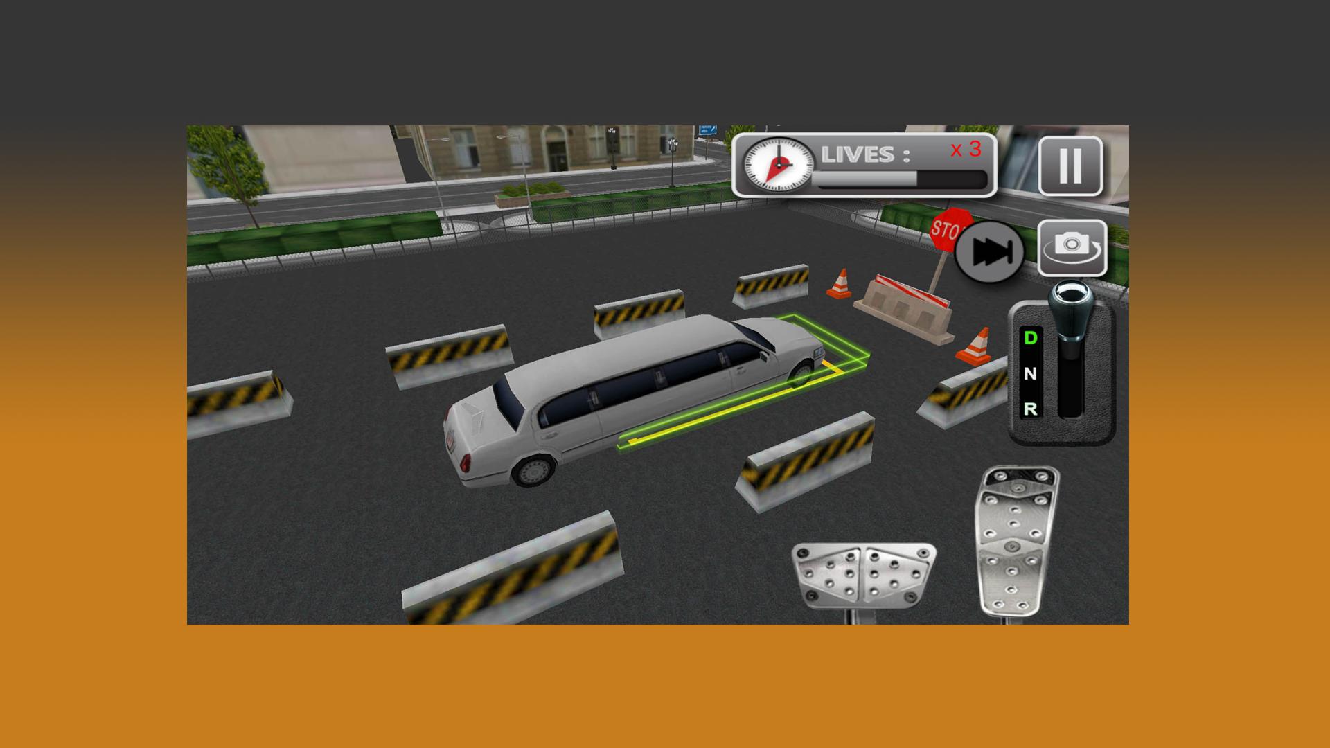 3D Limo Taxi Parking Simulator_截图_2