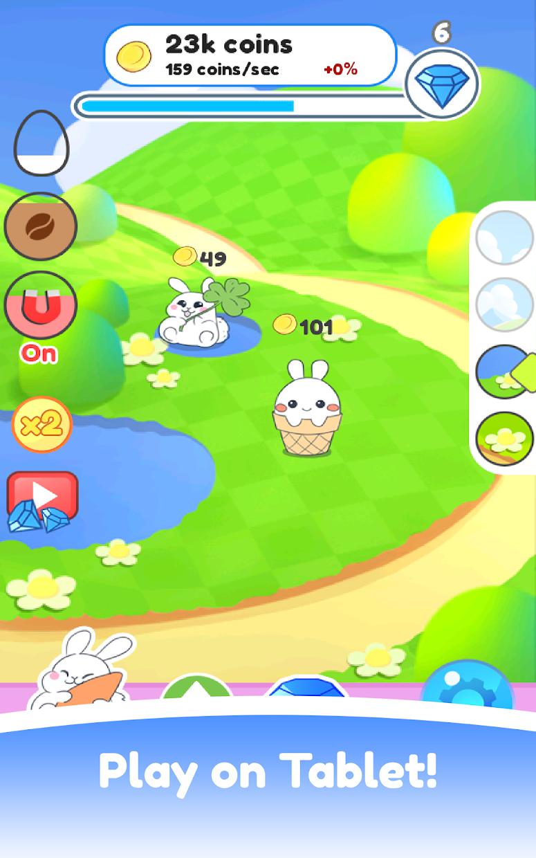 Lucky Bunny - Evolution Game_截图_5