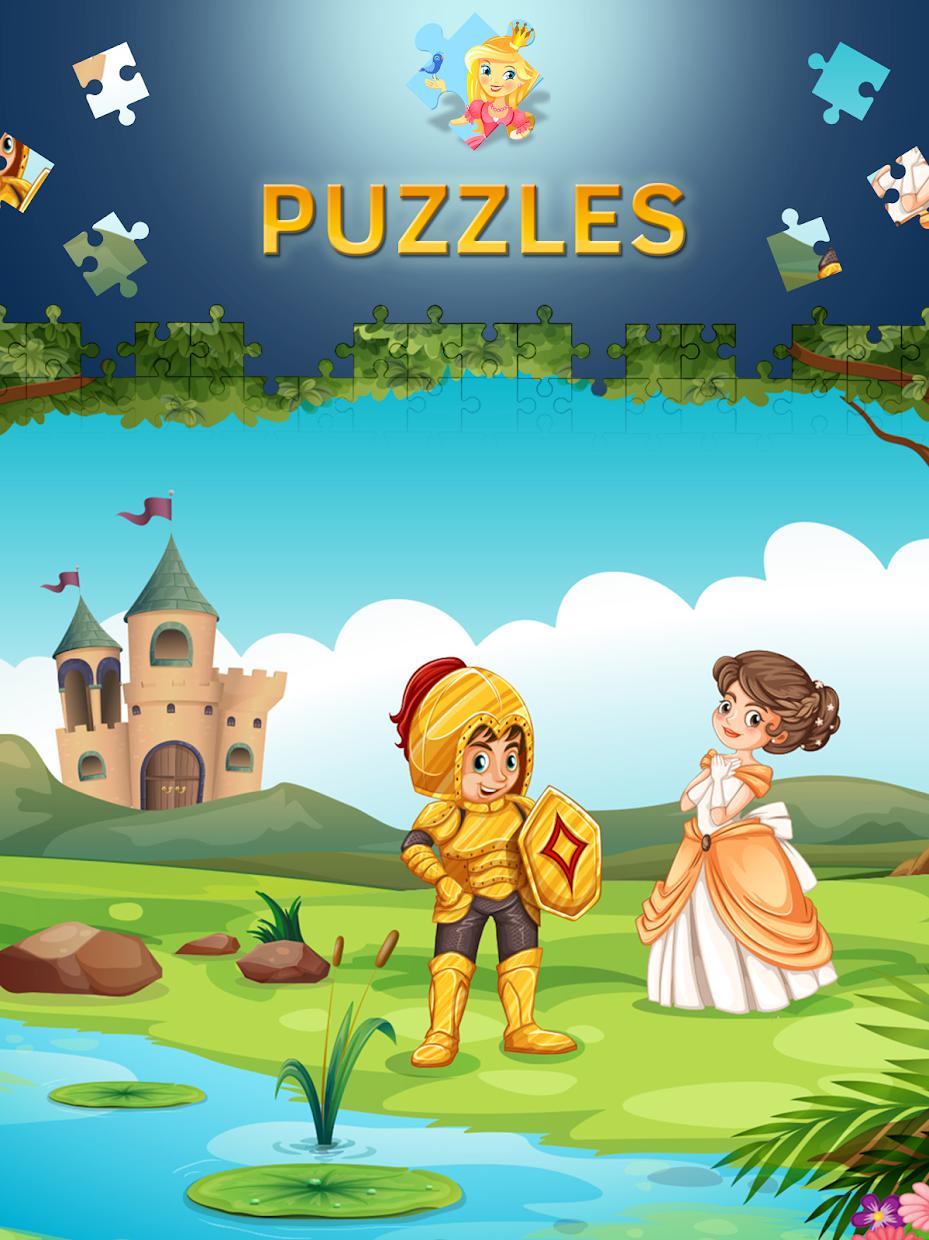 Princess Puzzles for Girls_截图_3