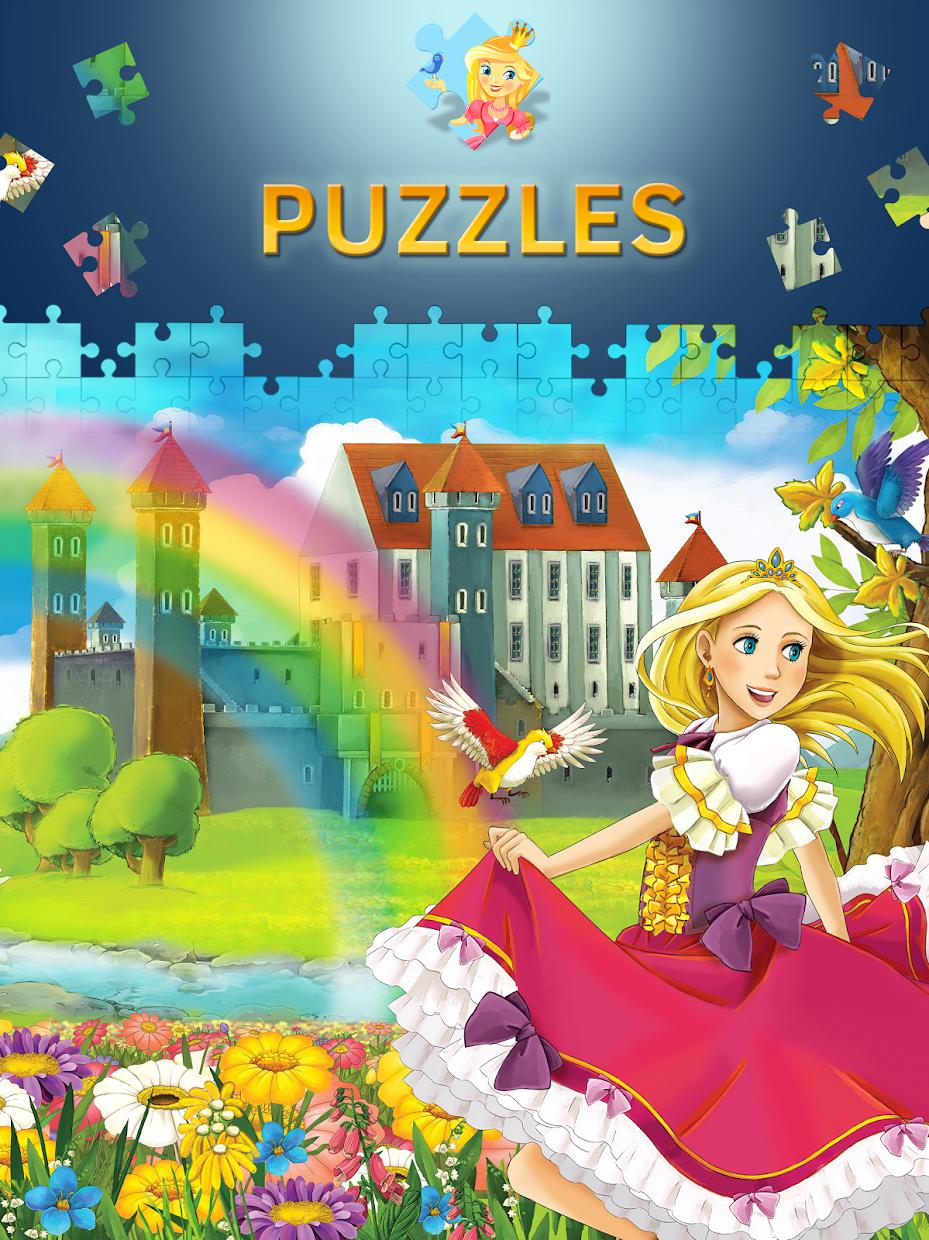 Princess Puzzles for Girls_截图_4