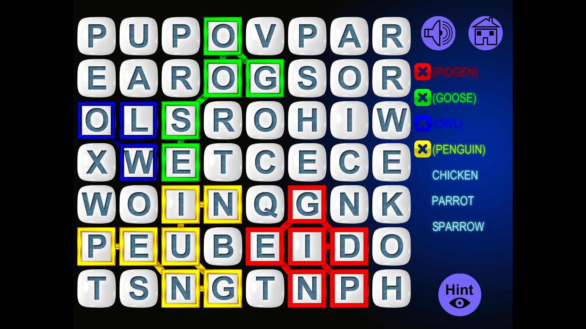 WORD search Swipe Words Puzzle_截图_5