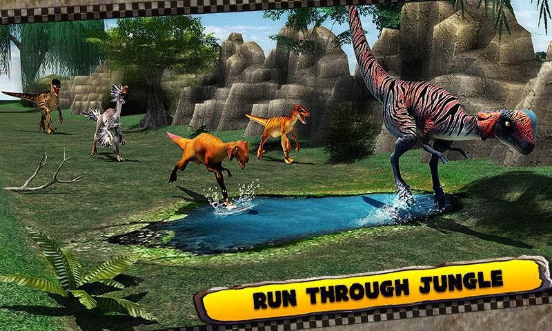 Dinosaur Race 3D_截图_2