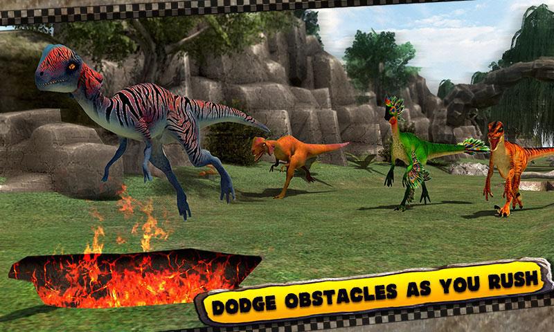 Dinosaur Race 3D_截图_3