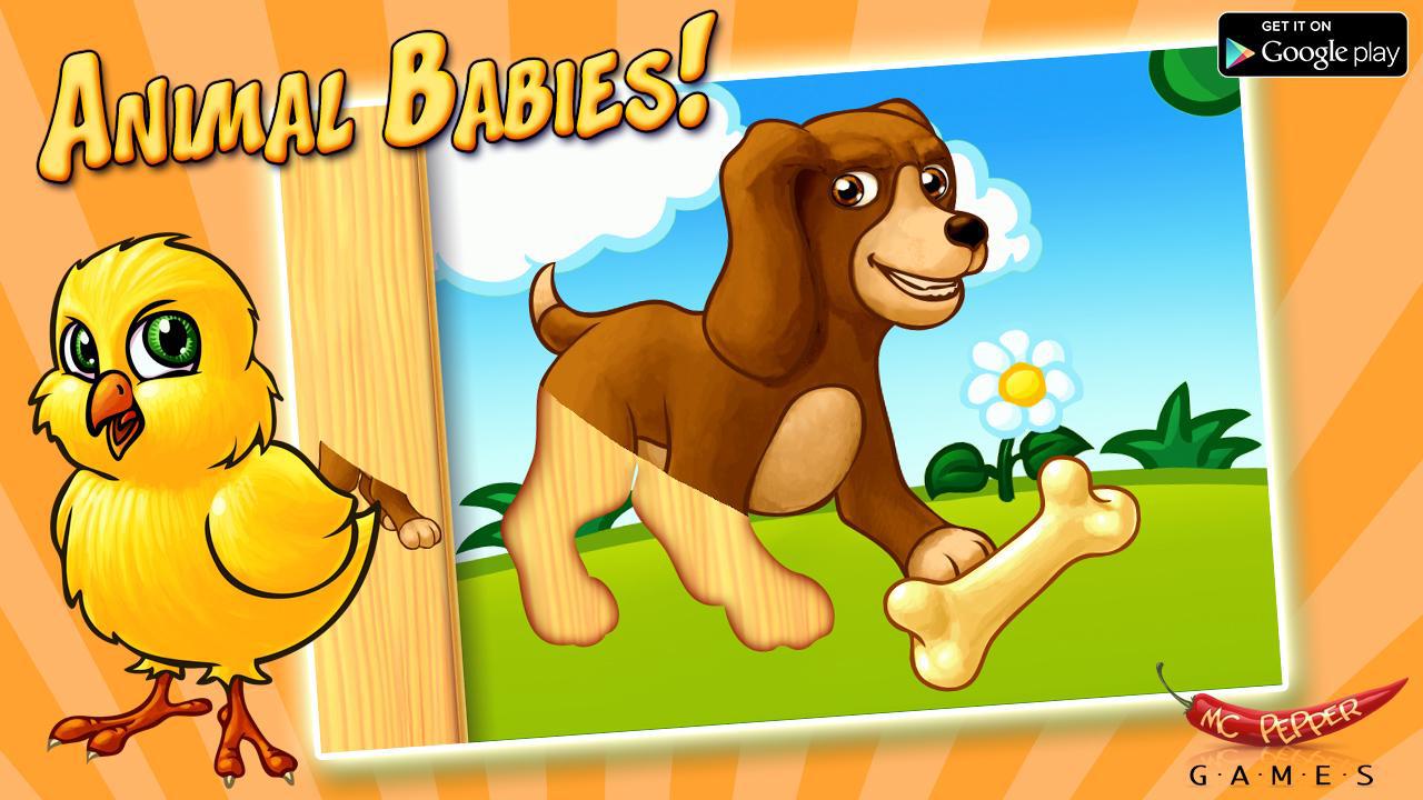 Animal Babies - The best animals puzzle for kids