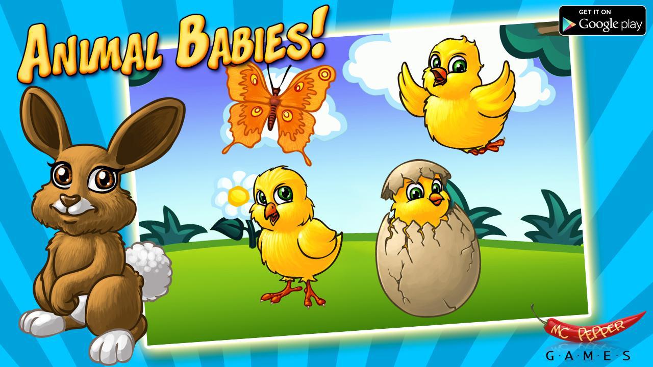 Animal Babies - The best animals puzzle for kids_游戏简介_图2