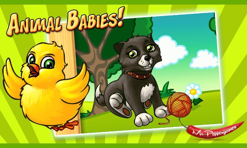Animal Babies - The best animals puzzle for kids_截图_4