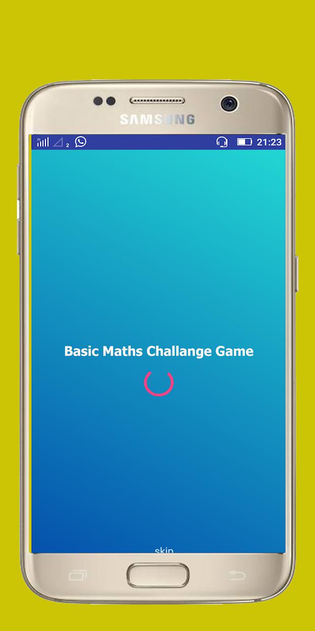 Basic Maths Challenge Game