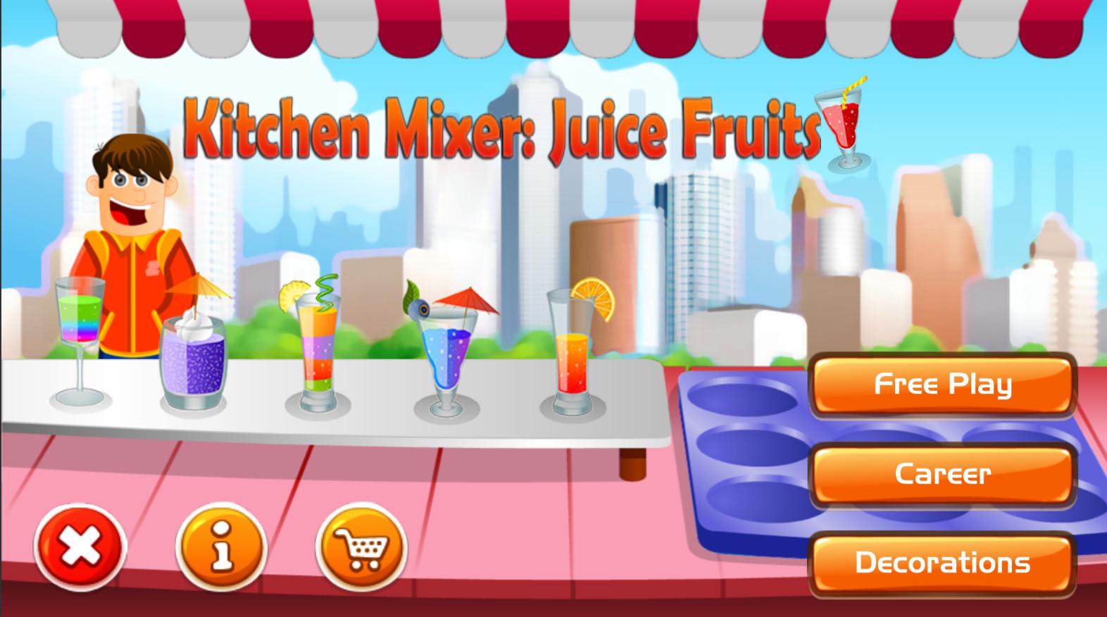 Kitchen Mixer: Juice Fruits_截图_3