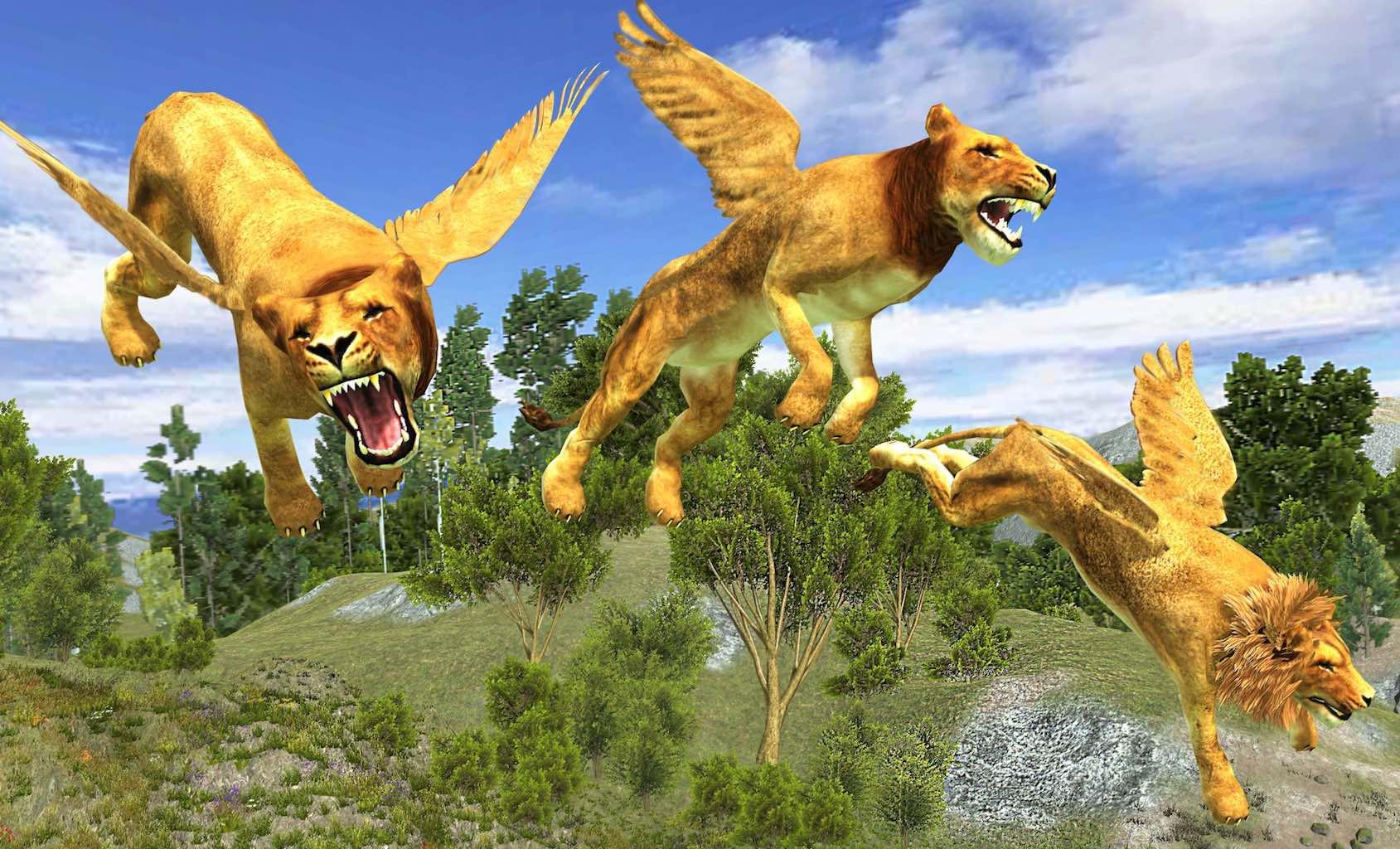 Flying Lion Simulator_截图_5