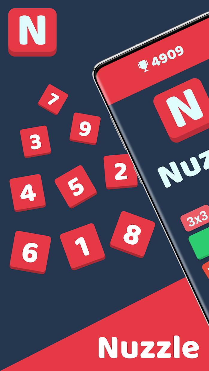 Nuzzle - Math & Memory Games For Adults
