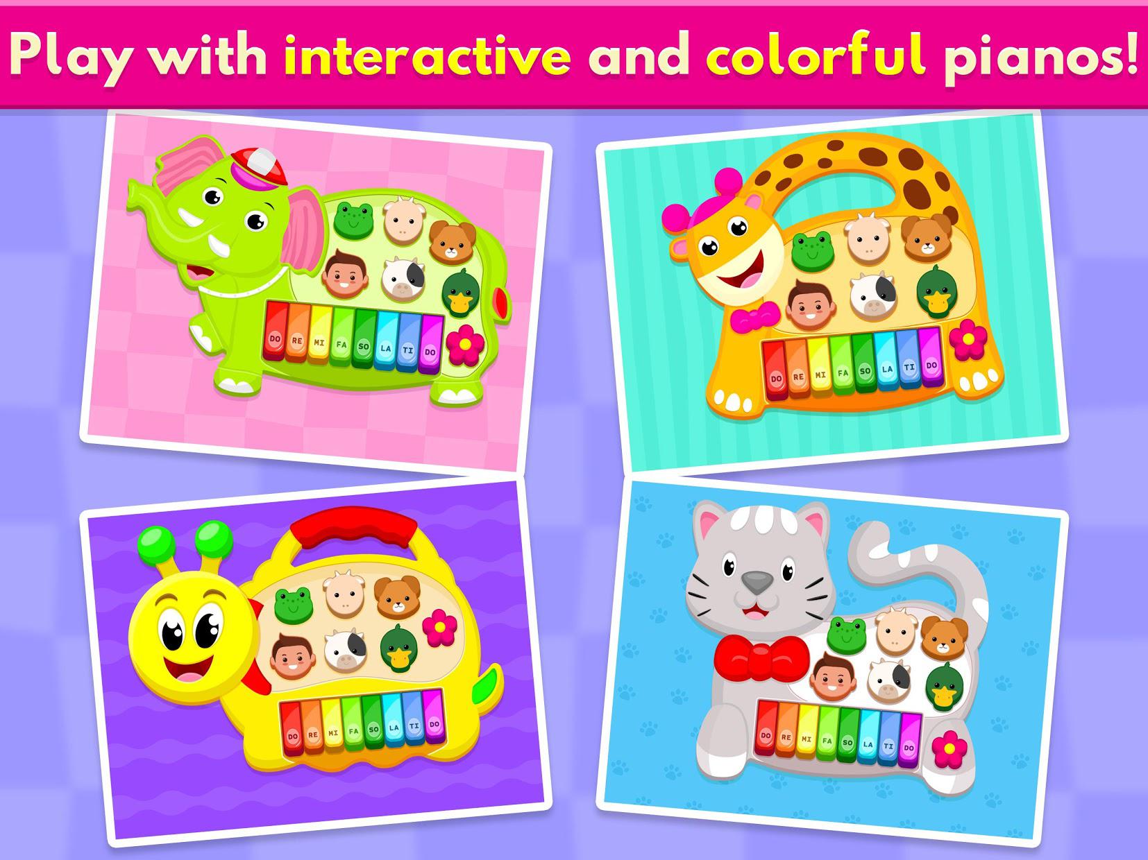 Musical Toy Piano For Kids_截图_2