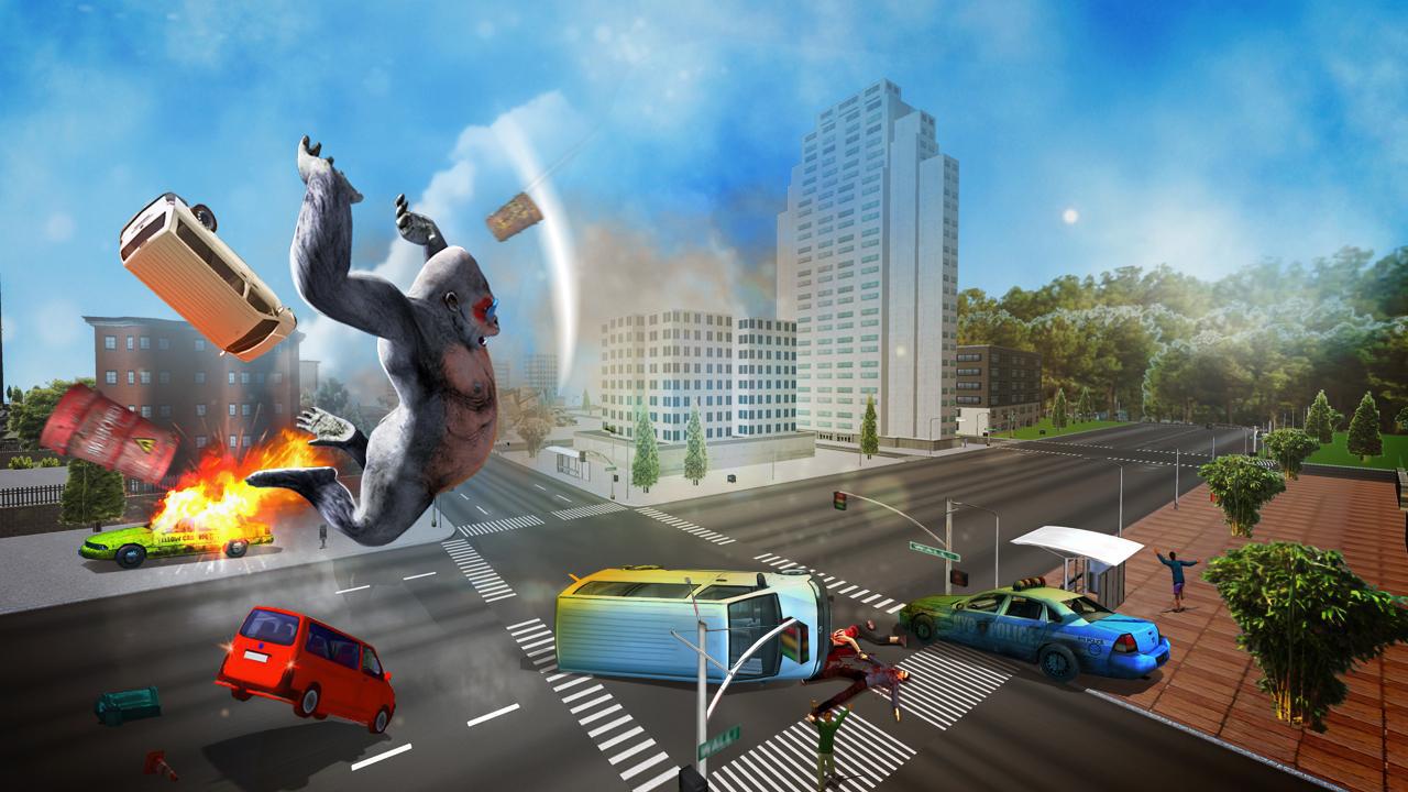 Gorilla Rampage: Monster Kong Smash City_游戏简介_图2