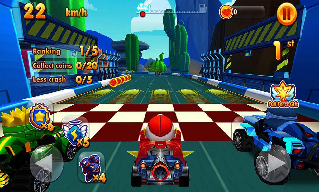 Toon Car Transform Racing Game_截图_5