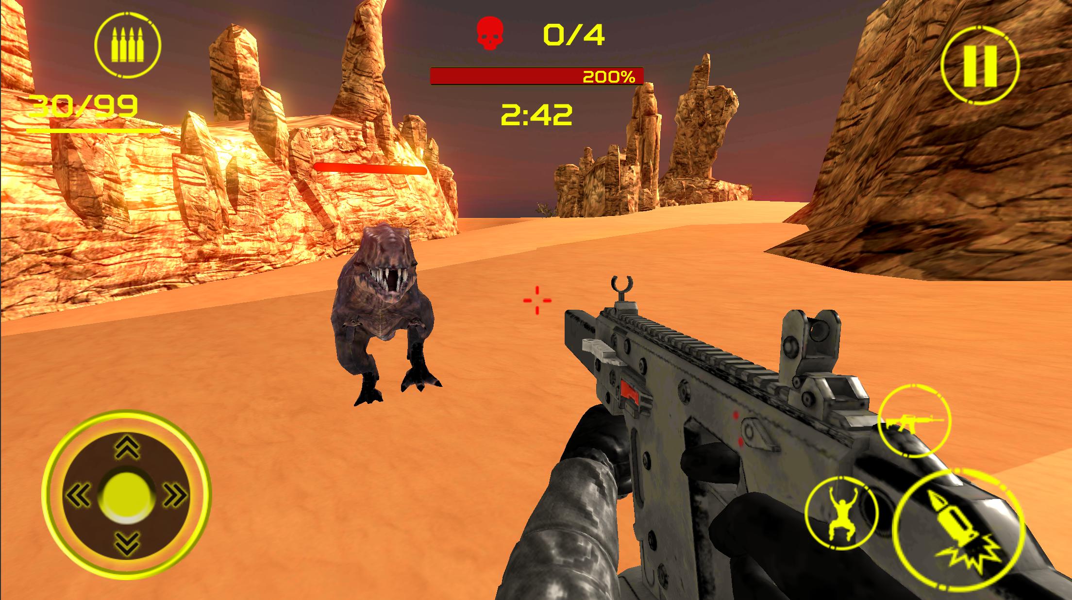 Deadly Dinosaur Hunter:Jungle Survival Game_截图_2