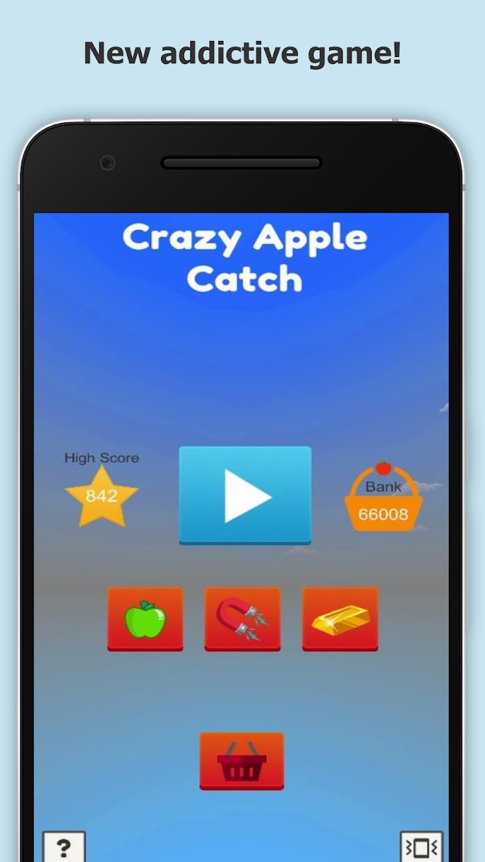 Crazy apple catch - catch them all [3D] [Kids]