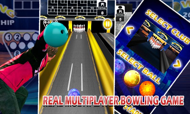 Bowling Multiplayer 3D Game_截图_3