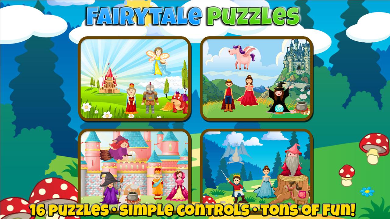 Fairytale Puzzles: Fun For a Princess or Prince