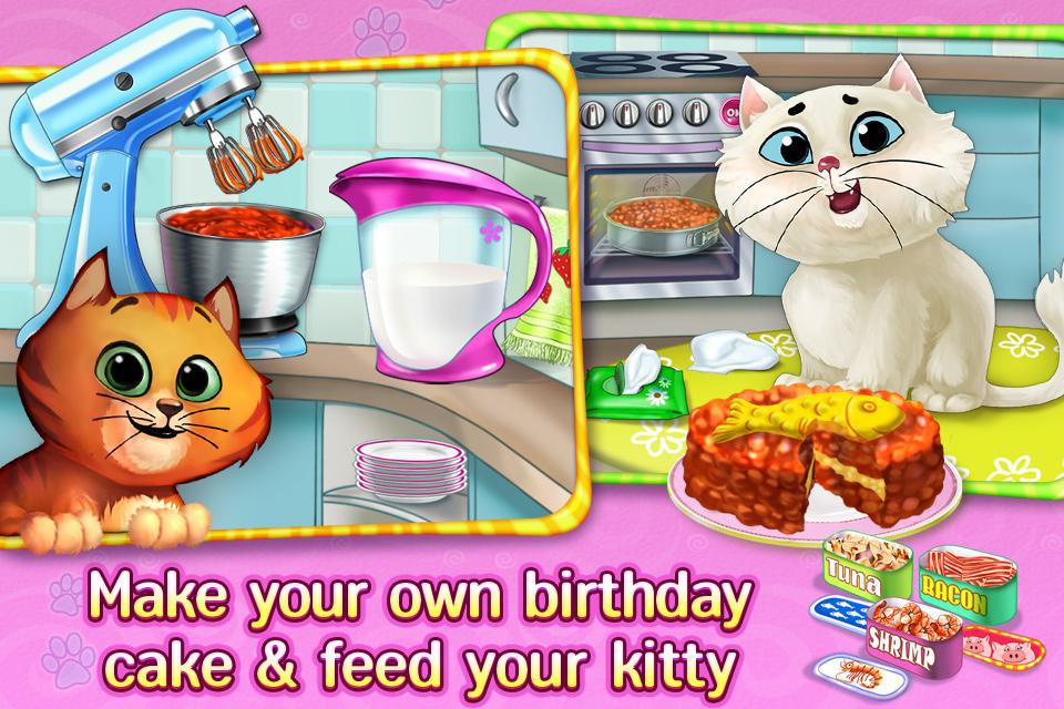 Kitty Cat Birthday Surprise_游戏简介_图2