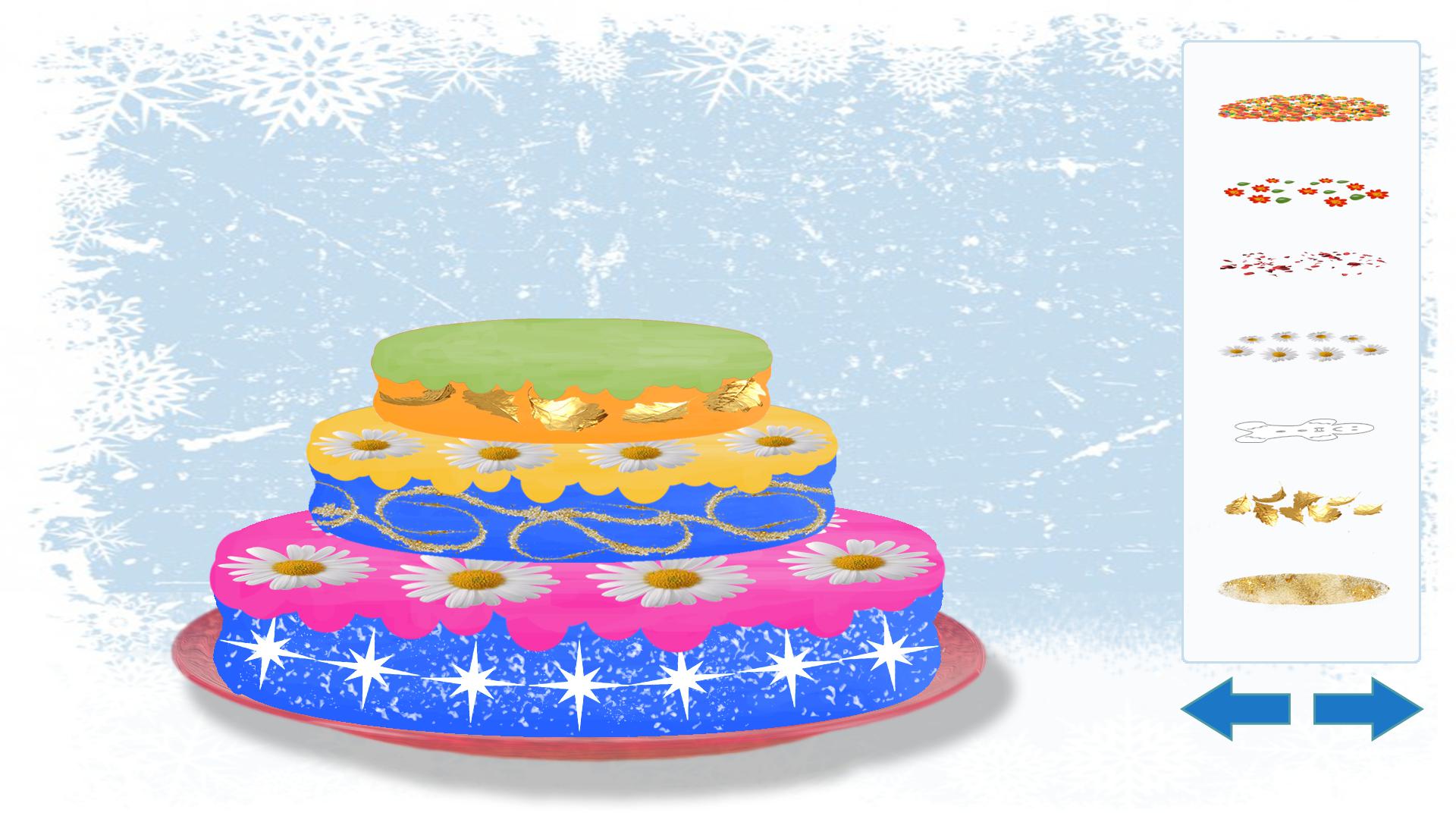 Yummy Merry Christmas Party Cake - Girls Games_截图_4
