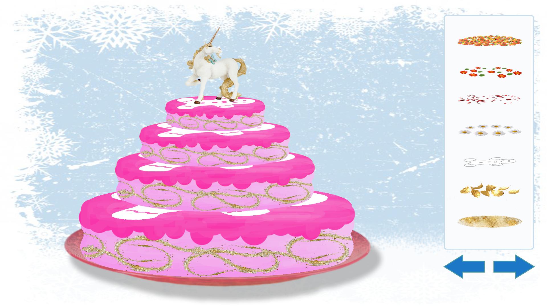 Yummy Merry Christmas Party Cake - Girls Games_截图_5