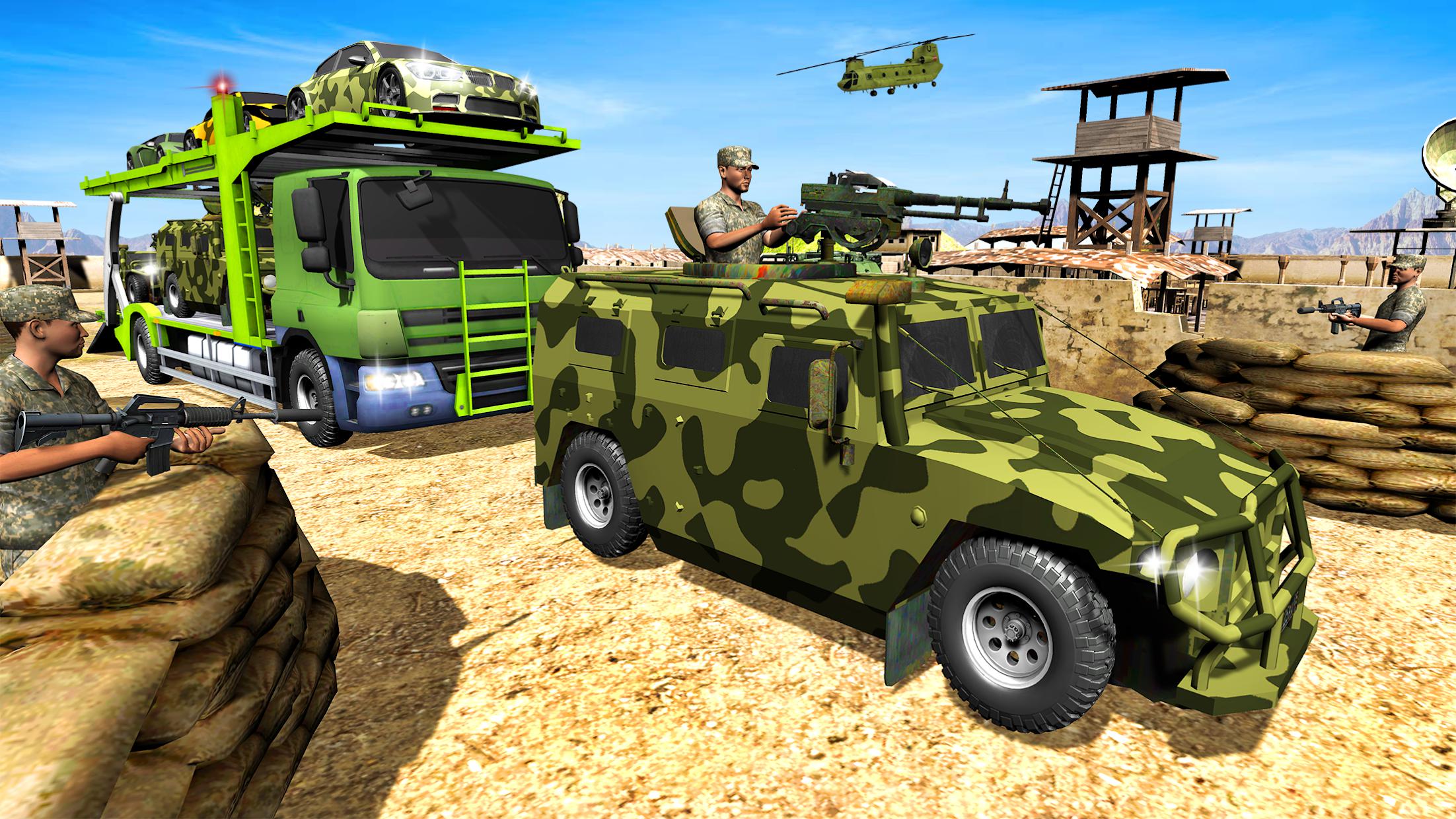 Army Cars Transport Simulator 2019_截图_5