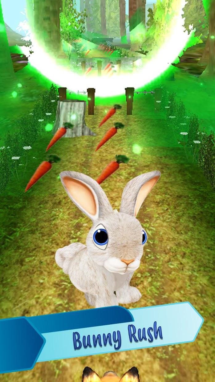 Forest Bunny Run：兔子游戏_截图_4