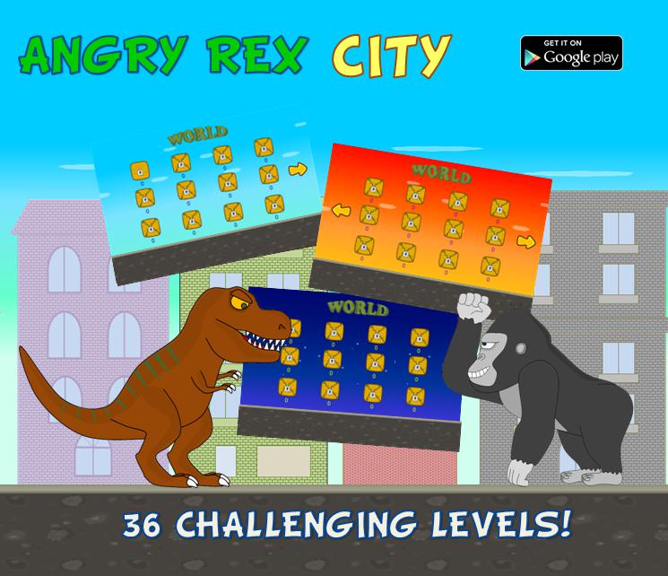 Angry Rex City_游戏简介_图4