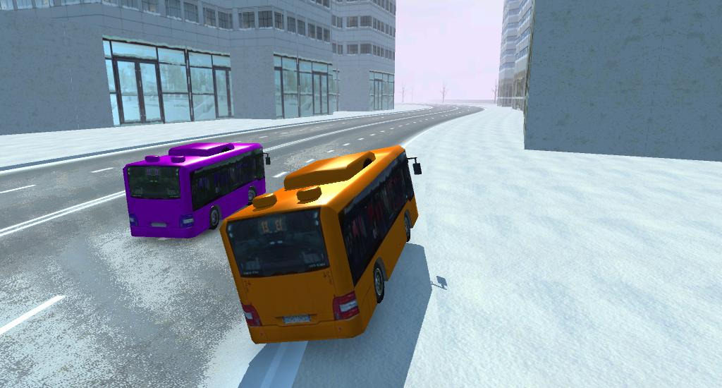 Racing Bus Simulator 3D_截图_2
