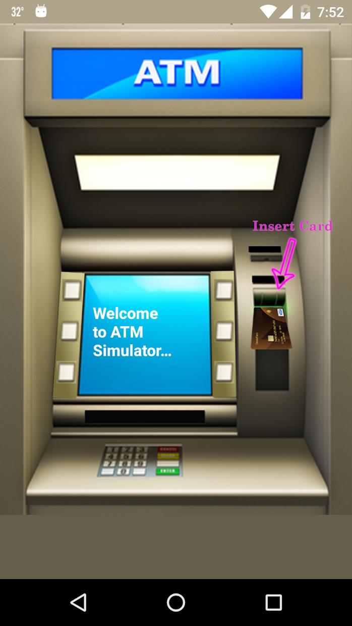 ATM Learning Simulator