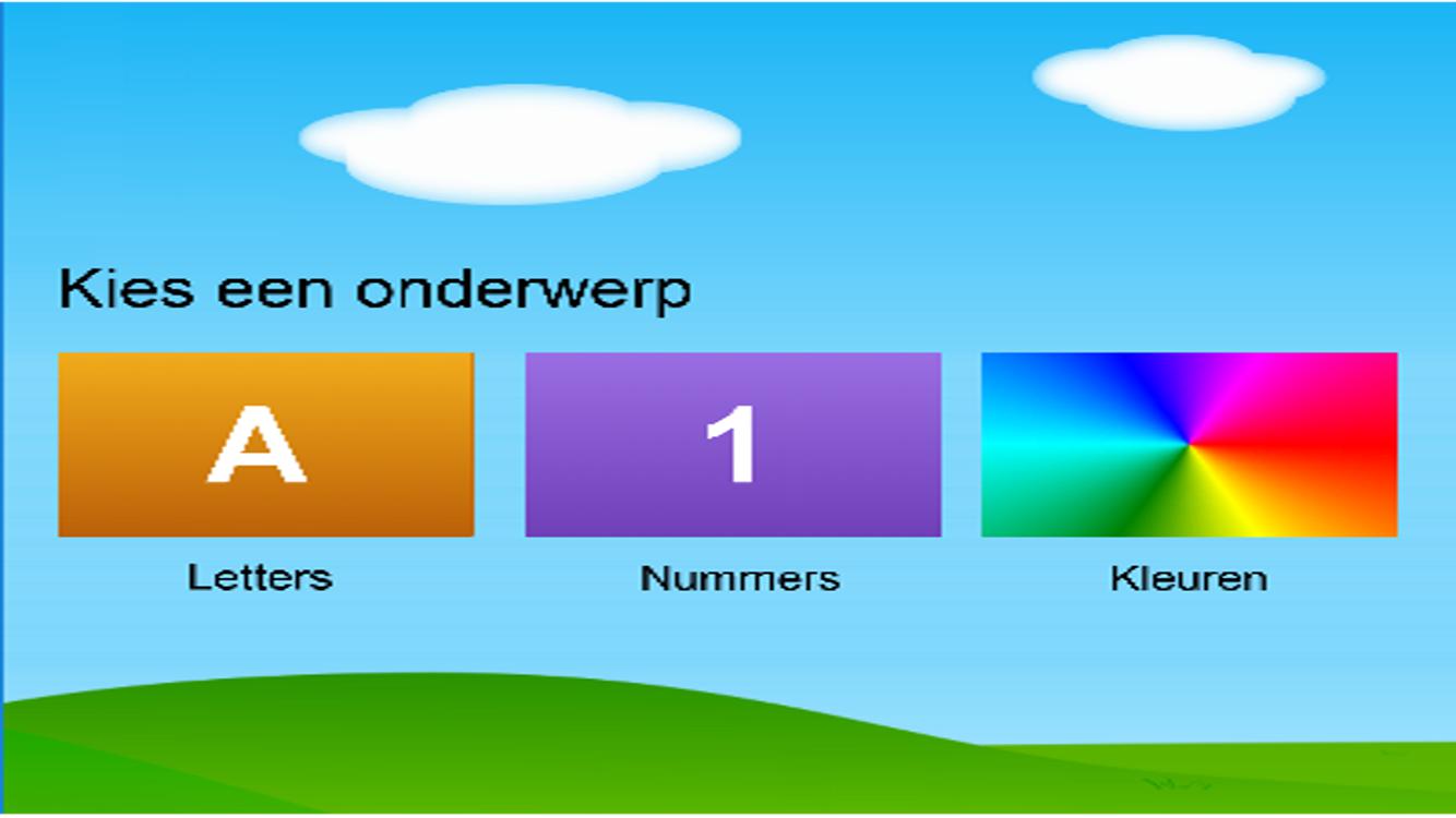 Nederlandse Letters Nummers Kleuren Gratis