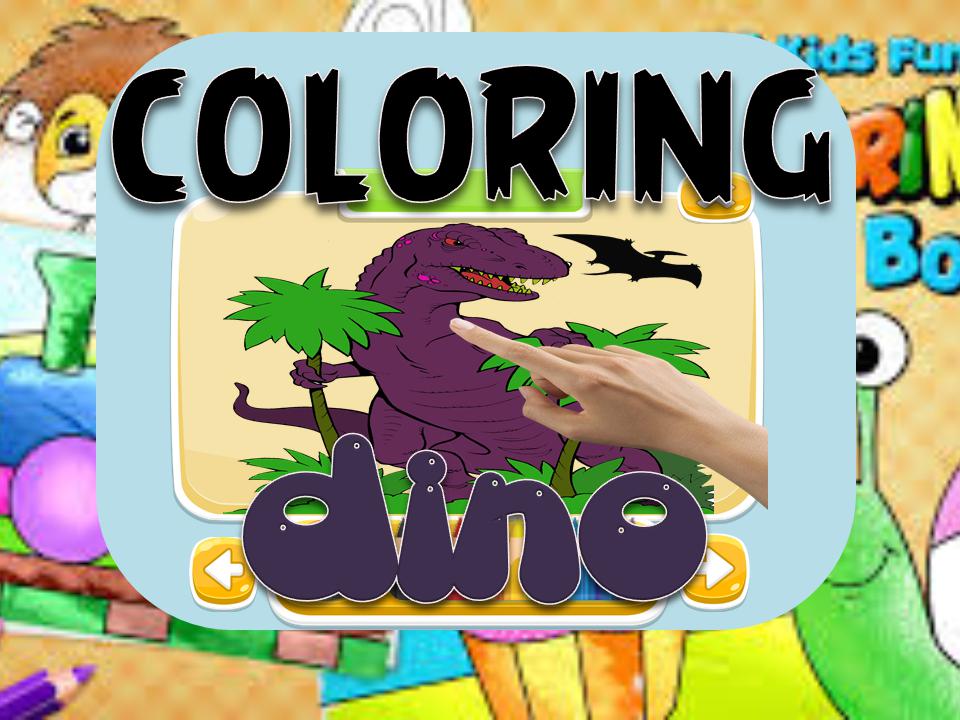 Coloring games : coloring Dinosaurs