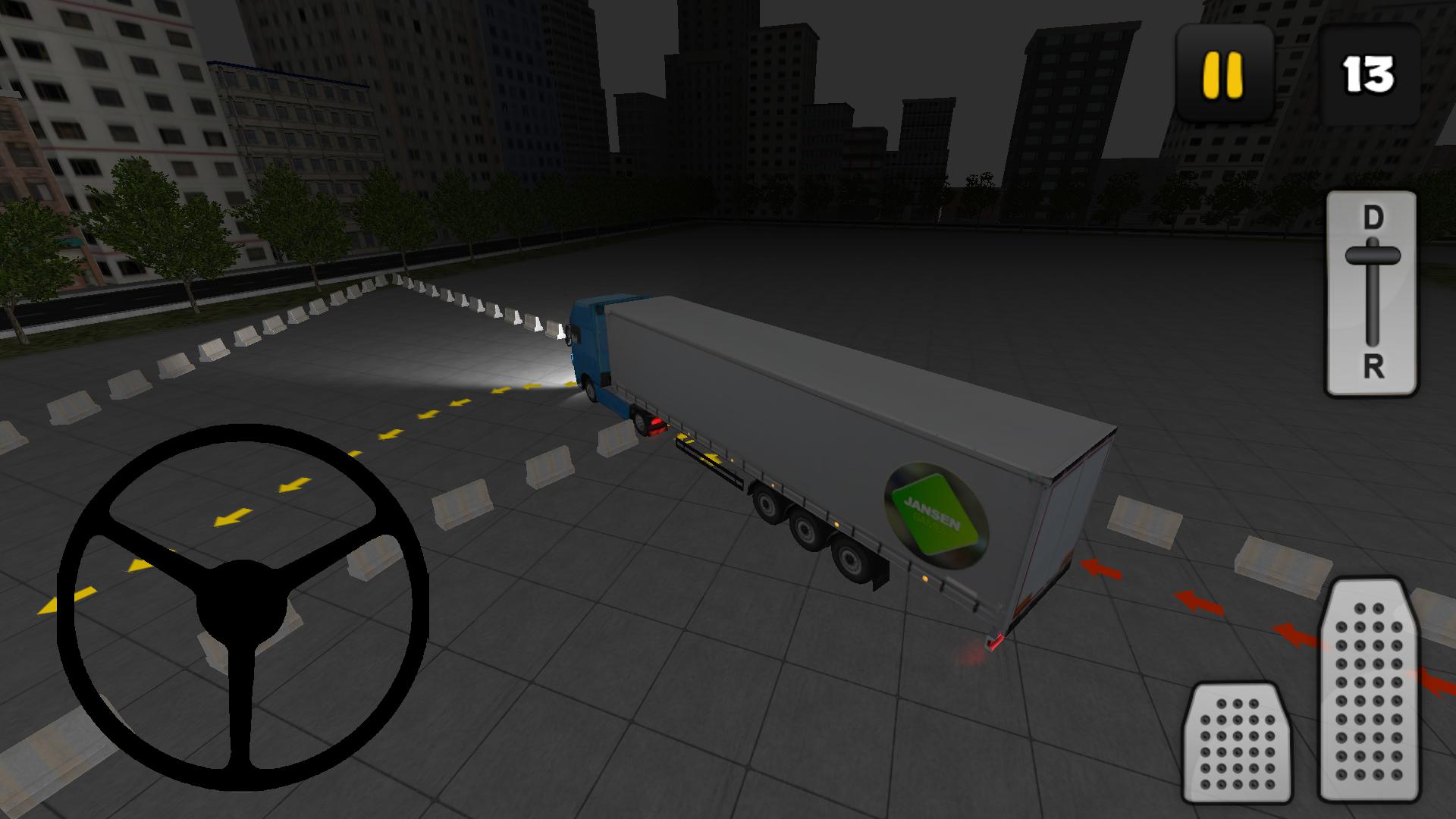 Night Truck Parking 3D_游戏简介_图2