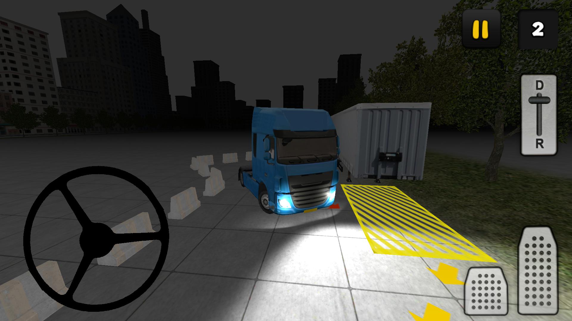 Night Truck Parking 3D_截图_4